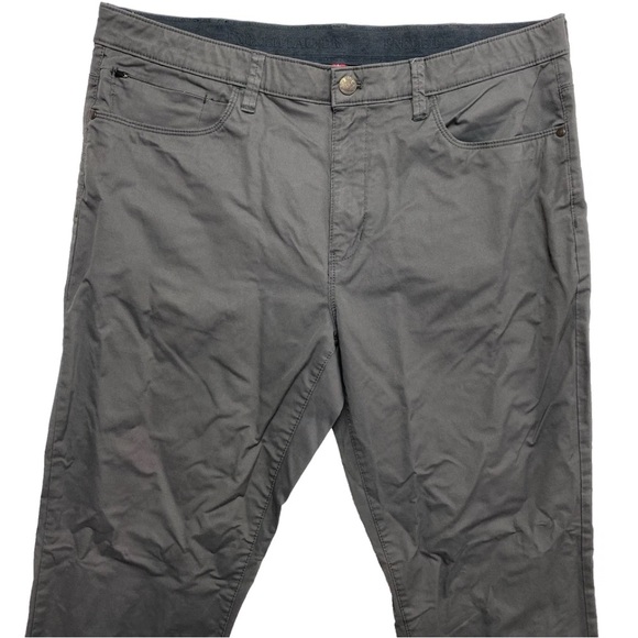 English Laundry Pants Mens 38 Gray Stretch Five Pocket Pull On - Picture 1 of 8